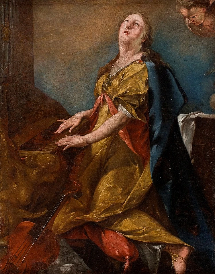 Santa Cecilia - attribuito